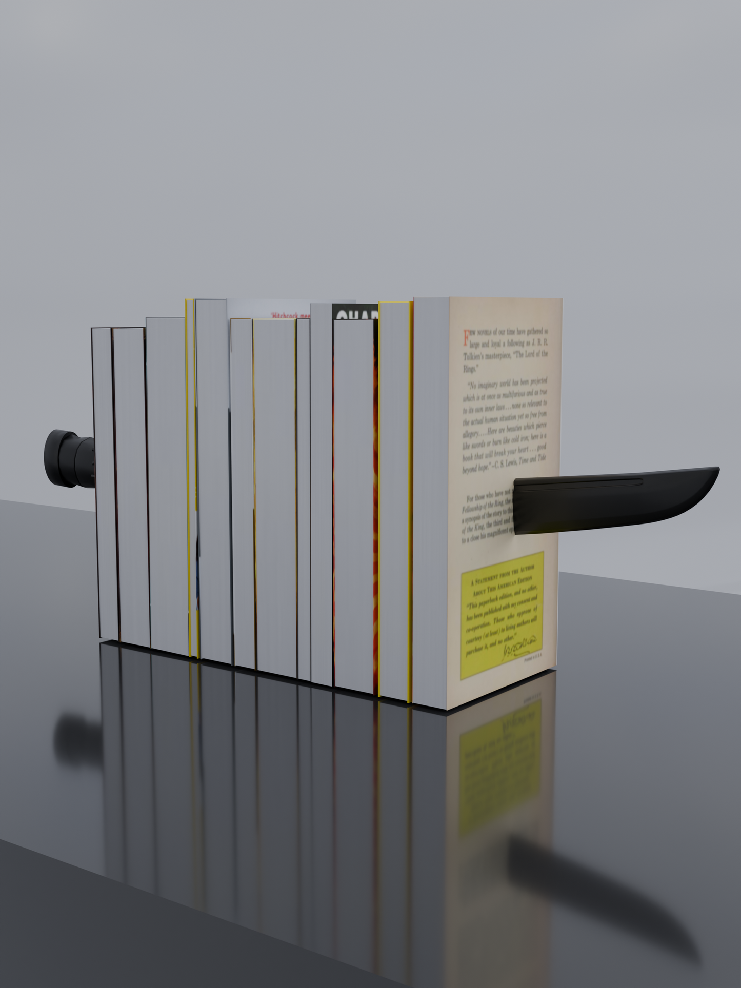 Samurai Bookend "Katana"